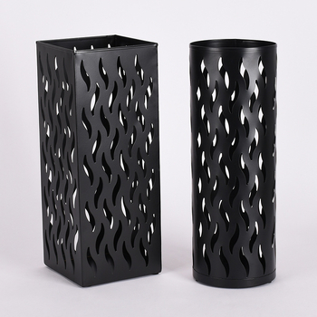 Σιδερένιο ράφι αποθήκευσης ομπρελών, απλό και μοντέρνο, λανσαρίστηκε το φθινόπωρο του 2024, κατάλληλο για λόμπι ξενοδοχείου και οικιακή αποθήκευση.