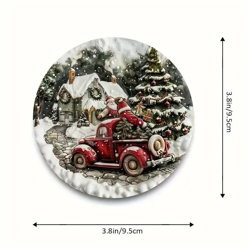 Mediniai padėkliukai gėrimams – boxwood, spausdinto dizaino, neslystantys, atsparūs aukštai temperatūrai, dekoratyviniai stalo padėklai