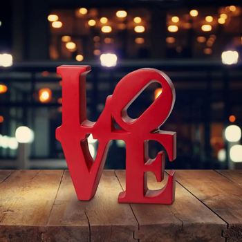 Ξύλινο διακοσμητικό με γράμμα σε 3D – γλυπτό αλφαβήτου για εορταστική διακόσμηση σπιτιού A13