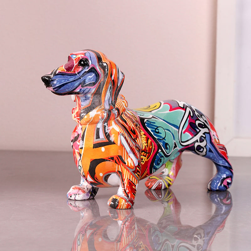 Chihuahua figura od smole za kućnu dekoraciju | Resin crafts | Materijal: Smola; Vrsta materijala: Plast, smola; IP odobrenje: Ne