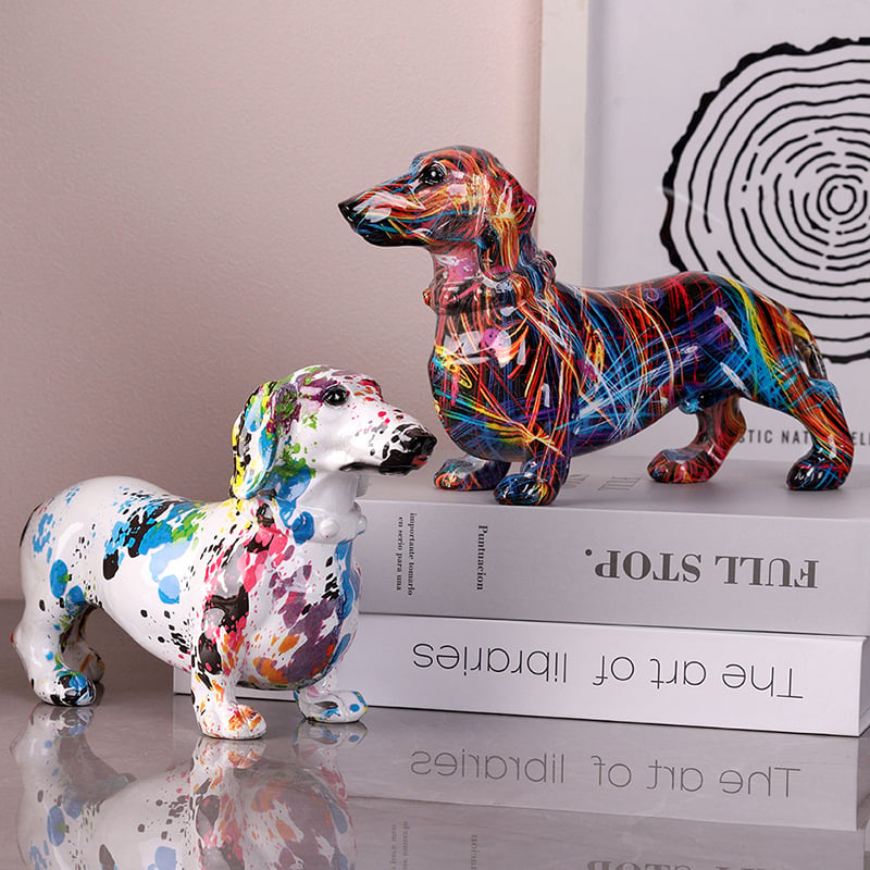 Chihuahua figura od smole za kućnu dekoraciju | Resin crafts | Materijal: Smola; Vrsta materijala: Plast, smola; IP odobrenje: Ne
