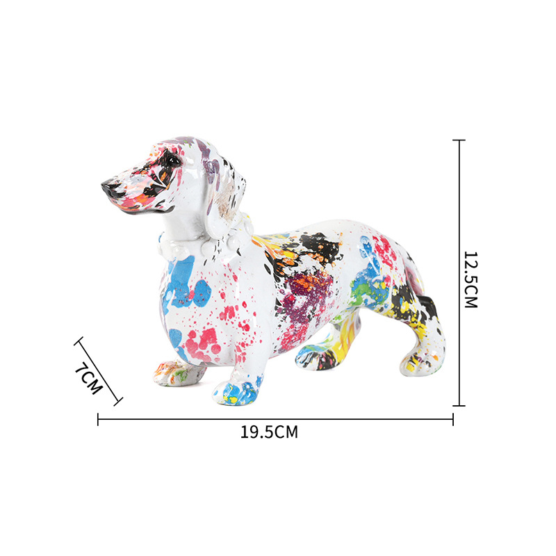 Chihuahua figura od smole za kućnu dekoraciju | Resin crafts | Materijal: Smola; Vrsta materijala: Plast, smola; IP odobrenje: Ne