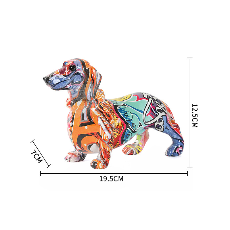 Chihuahua figura od smole za kućnu dekoraciju | Resin crafts | Materijal: Smola; Vrsta materijala: Plast, smola; IP odobrenje: Ne