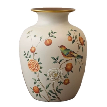 Керамична ваза, Нов китайски стил, рекламни подаръци, бизнес подарък, подходяща за рождени дни и нов дом