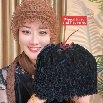 Κορδέλα κεφαλής με ευρύ γείσο — εθνοτικό στυλ — καρό μοτίβο — κυματοειδές σχήμα (Χειμώνας 2024)