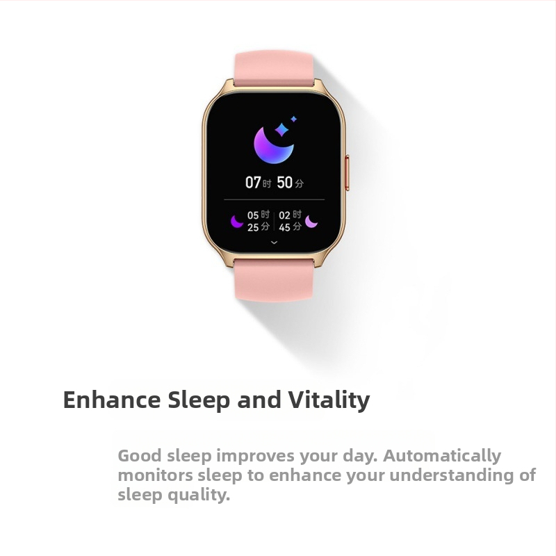 Išmanusis laikrodis P95 su Bluetooth skambučiais, širdies ritmo ir kraujo deguonies stebėjimu, miego stebėsena, orų prognozė ir žinučių priminimai