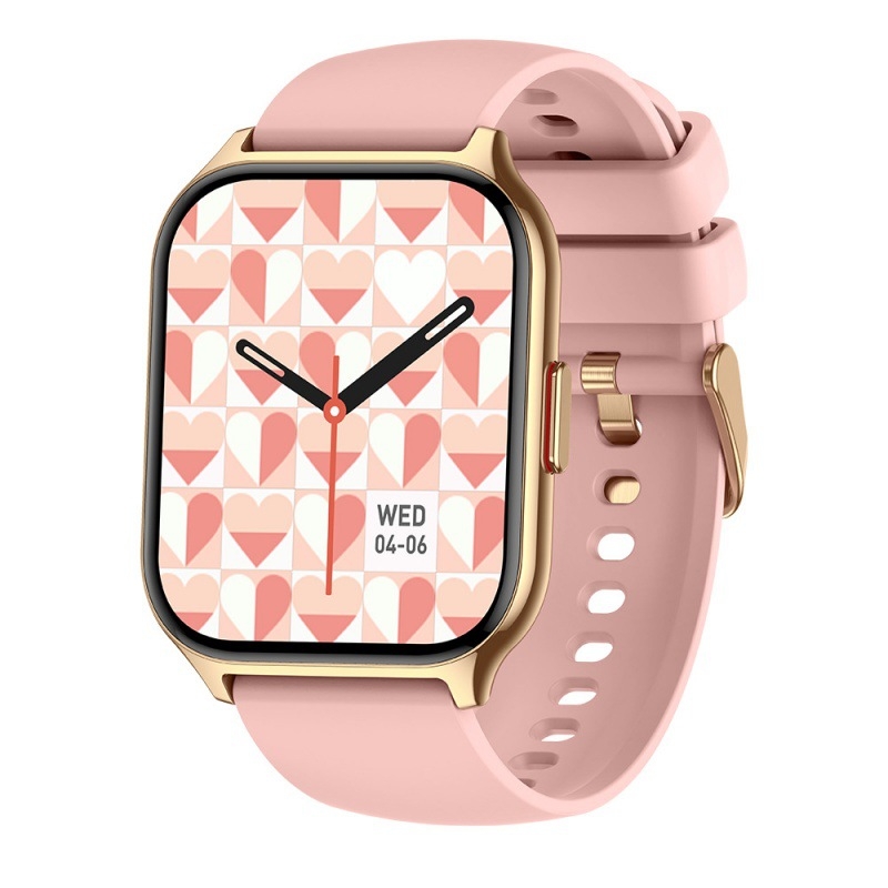 Išmanusis laikrodis P95 su Bluetooth skambučiais, širdies ritmo ir kraujo deguonies stebėjimu, miego stebėsena, orų prognozė ir žinučių priminimai