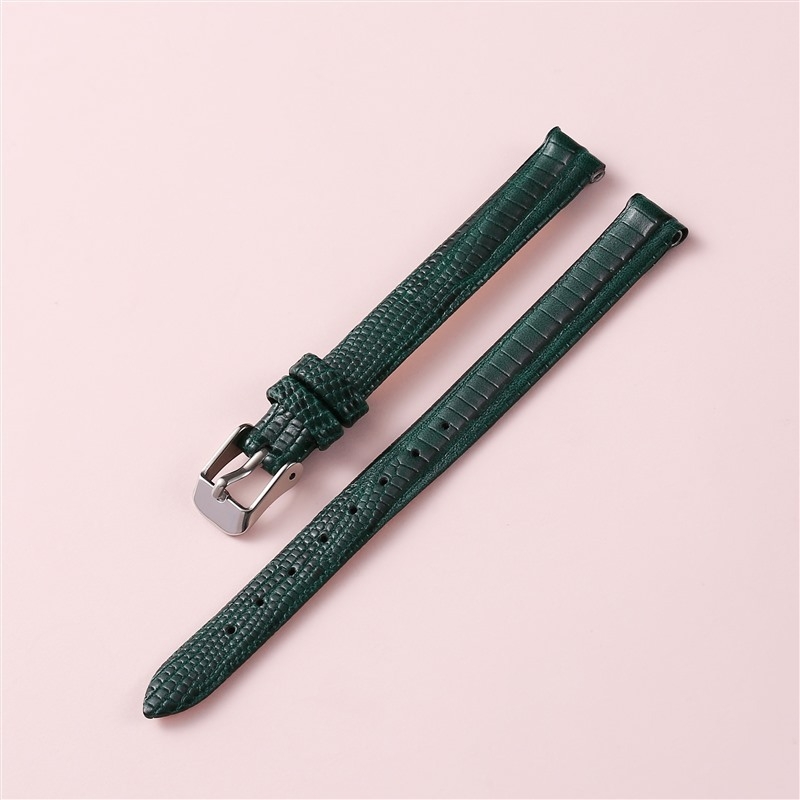 Remen za sat s uzorkom reptila, ultra tanak, mekan, vodootporan i prozračan, PU materijal (Podrijetlo: Foshan; Materijal remena: PU; Sezona: proljeće 2024; Stil: osobni trend)