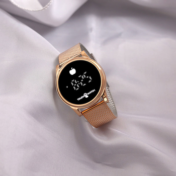 Ηλεκτρονικό ρολόι με αριθμητική οθόνη για φοιτητές (αριθμητική οθόνη; ηλεκτρονικός μηχανισμός; αντοχή στο νερό: όχι; στρογγυλός καντράν; πλαστικό κουτί; πλαστικό λουρί)