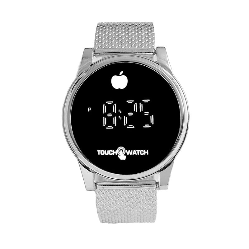 Електронен часовник с цифров дисплей за студенти (цифров дисплей; електронен механизъм; водоустойчивост: няма; кръгъл циферблат; пластмасов корпус; пластмасов ремък)