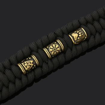 Βραχιόλι για άνδρες - Viking Thor`s Hammer motif, ανοξείδωτο ατσάλι, γυαλιστερό, 60 g, άνοιξη 2023