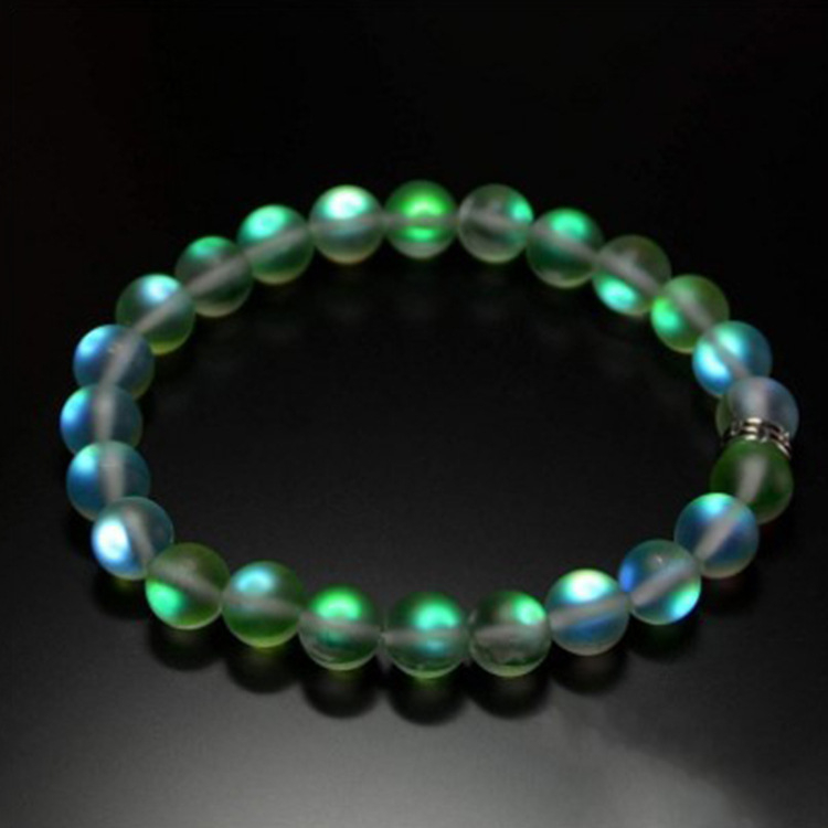 Faia vulkanikus kő karkötő, kézzel készült, uniszex, mindennapi stílus