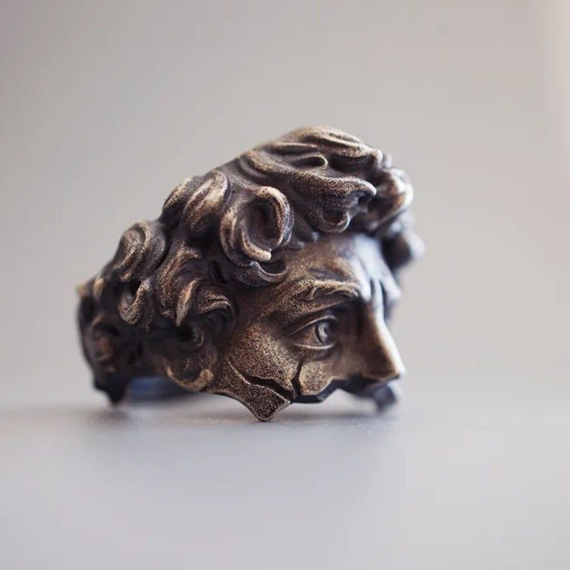 Inel deschis din cupru, forme desen animate și geometrice, electroplating, stil personal, unisex