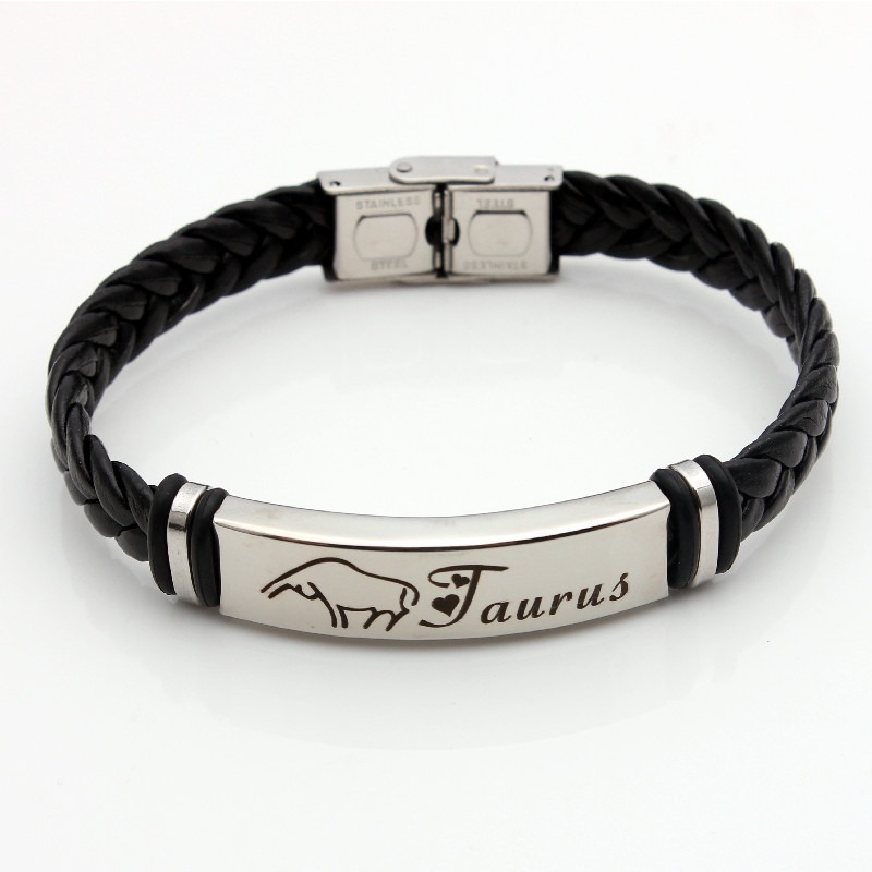 Rozsdamentes acél gravírozott karkötő konstelláció alakú, uniszex retro stílus, elektroplattált, őszi 2024