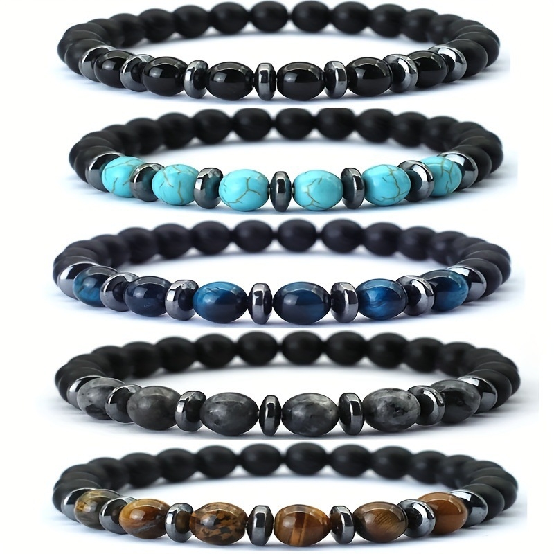 Karkötő készlet - kézzel készült gyöngyös karkötő, kevert anyagból, polírozott felület, uniszex, állatövi motívum