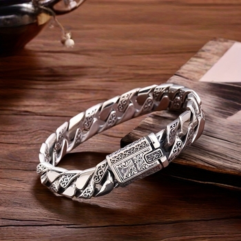 Brățară pentru bărbați din aliaj de cupru, formă de floare, placare electrolitică, stil personal, cadou de călătorie