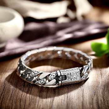 Brățară pentru bărbați din aliaj de cupru, formă de floare, placare electrolitică, stil personal, cadou de călătorie