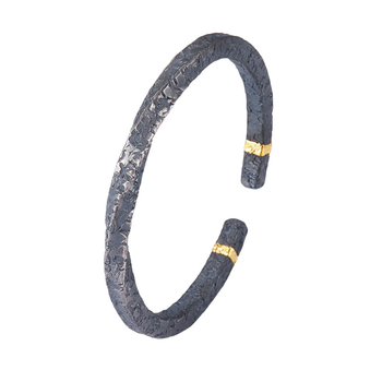 Βραχιόλι Mobius με βάση χαλκού, ηλεκτροπλατίωση, ρετρό στυλ, μάρκα Seven Shang, βάρος 20 g