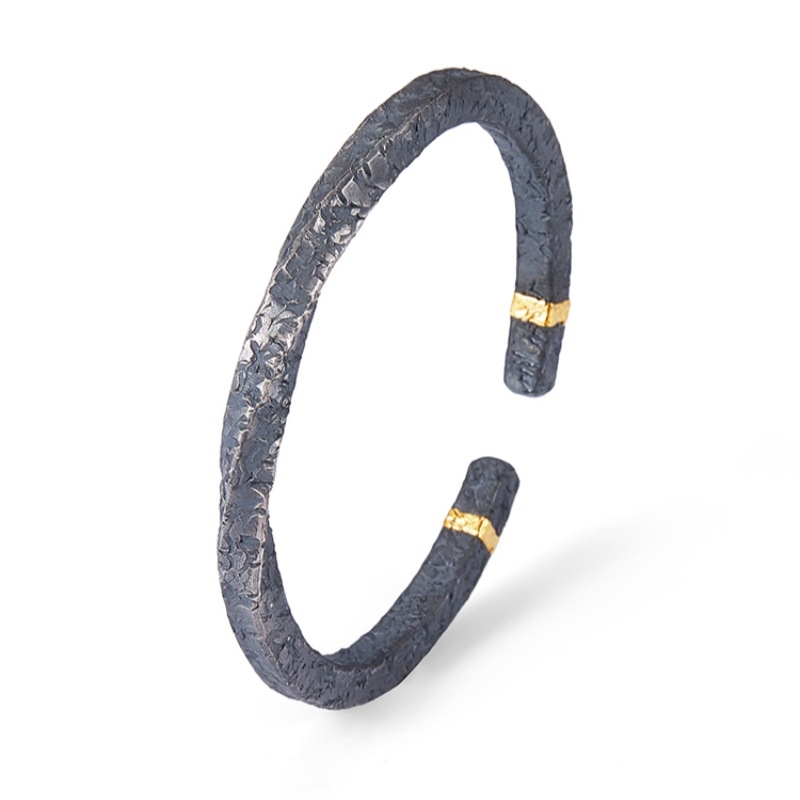 Βραχιόλι Mobius με βάση χαλκού, ηλεκτροπλατίωση, ρετρό στυλ, μάρκα Seven Shang, βάρος 20 g