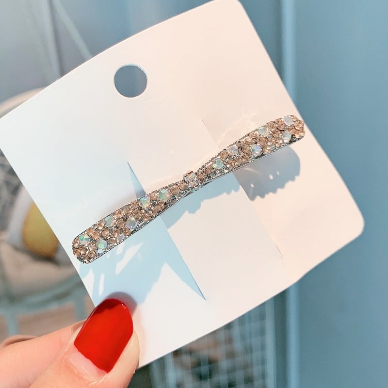 Украса за глава с пружинна щипка - сплав, електроплакиране, марка Shell, стил свеж и сладък