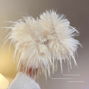 Κλιπ μαλλιών με φτερά, χειροποίητο, κορεατικό στυλ, φθινόπωρο 2023, γυναικείο αξεσουάρ κεφαλής