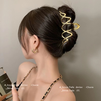 Κλάμερ μαλλιών - Χειροποίητο κράμα, Τύπος σύσφιξης, Γυναικείος αξεσουάρ μαλλιών