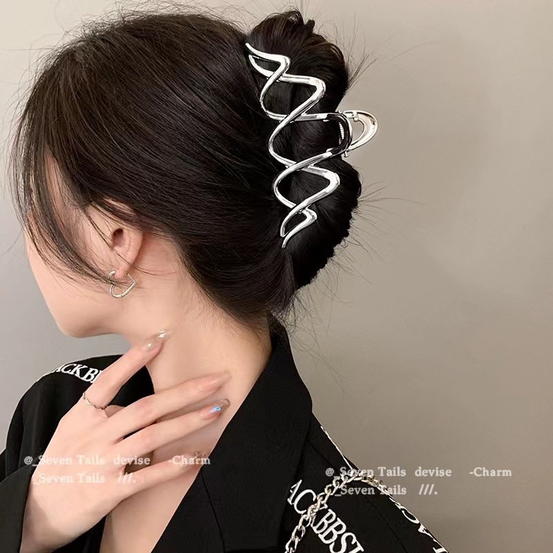 Clip pentru păr - Fabricat manual, aliaj, tip prindere, accesorii pentru femei