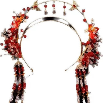 Αξεσουάρ κεφαλιού – Χειροποίητο λουλούδι από γυαλί/γλαζούρα, All-Match στυλ, για γυναίκες