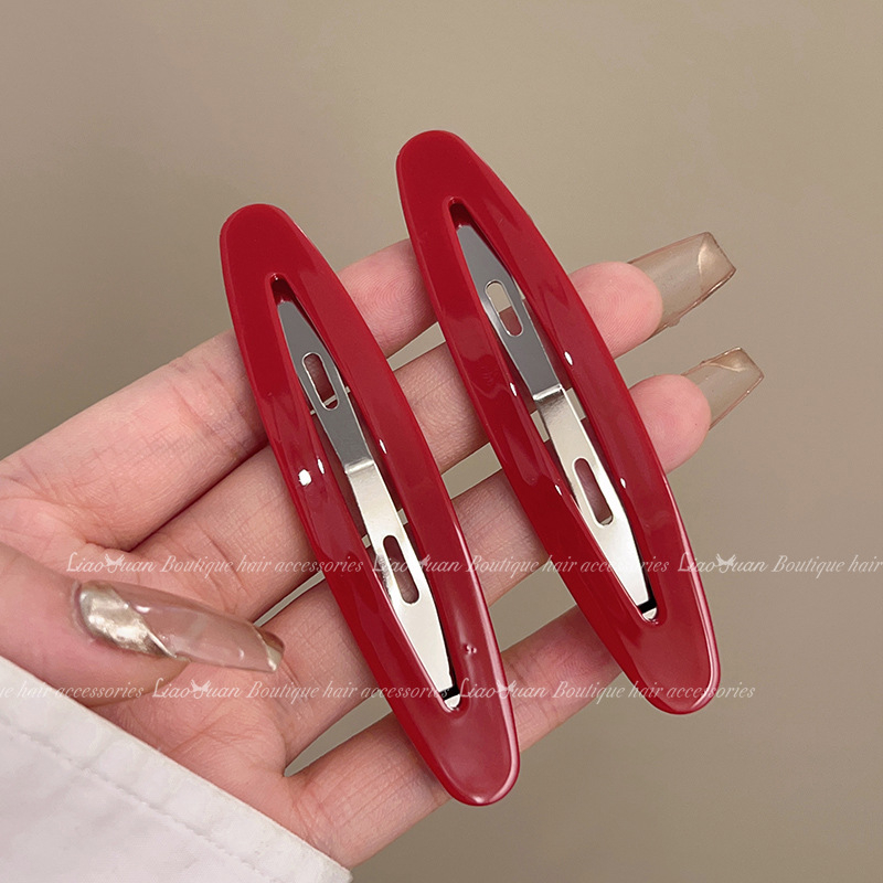 Elsie 2-In Francia retró frufru hajtű – Kézzel készített, műanyag/ötvözet, oldalsó kapocs, nőknek, 2024 nyár