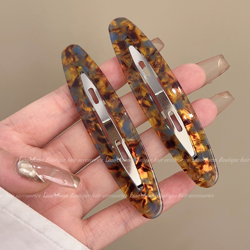 Elsie 2-In Francia retró frufru hajtű – Kézzel készített, műanyag/ötvözet, oldalsó kapocs, nőknek, 2024 nyár