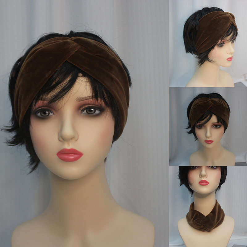 Κεφαλόδεσμος από ύφασμα με Αρκτικό φλίς, unisex σχεδιασμός, φιόγκος