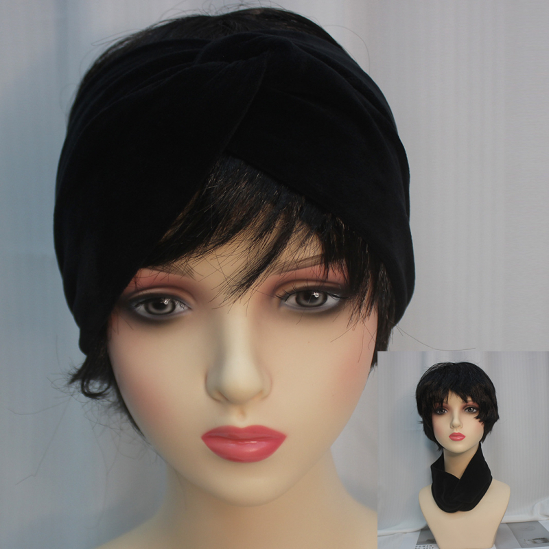 Κεφαλόδεσμος από ύφασμα με Αρκτικό φλίς, unisex σχεδιασμός, φιόγκος