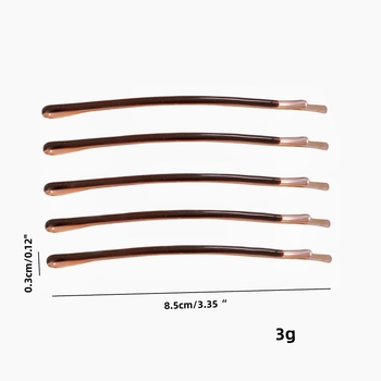 Κορεατικού στυλ μακρύ κλιπ μαλλιών από κράμα, πλευρικός κλιπ, γυναικείο ρετρό αξεσουάρ μαλλιών, φινίρισμα βουτηγμένο σε λάδι