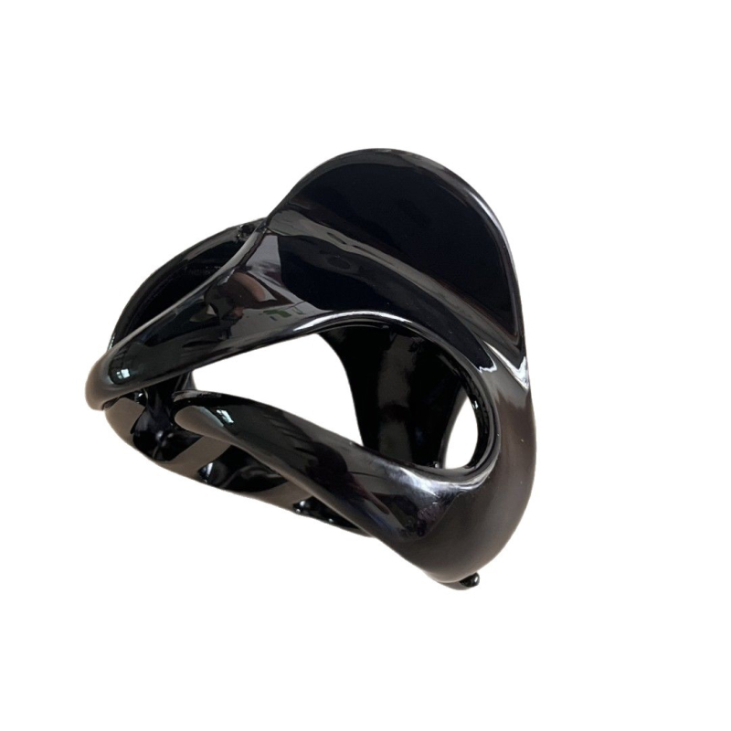 Κλιπ μαλλιών – Κλασικό γαλλικό στυλ Minimalist Ancora Pumpkin Claw Clip, χειροποίητο hairpin με μηχανισμό Gripper για updos, μοντέλο Shengyan88h, Καλοκαίρι 2025