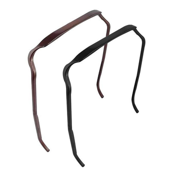 Κορδέλα μαλλιών για γυναίκες — Πλαστικό, Σφράγιση, Απλό στυλ, Αξεσουάρ κεφαλής