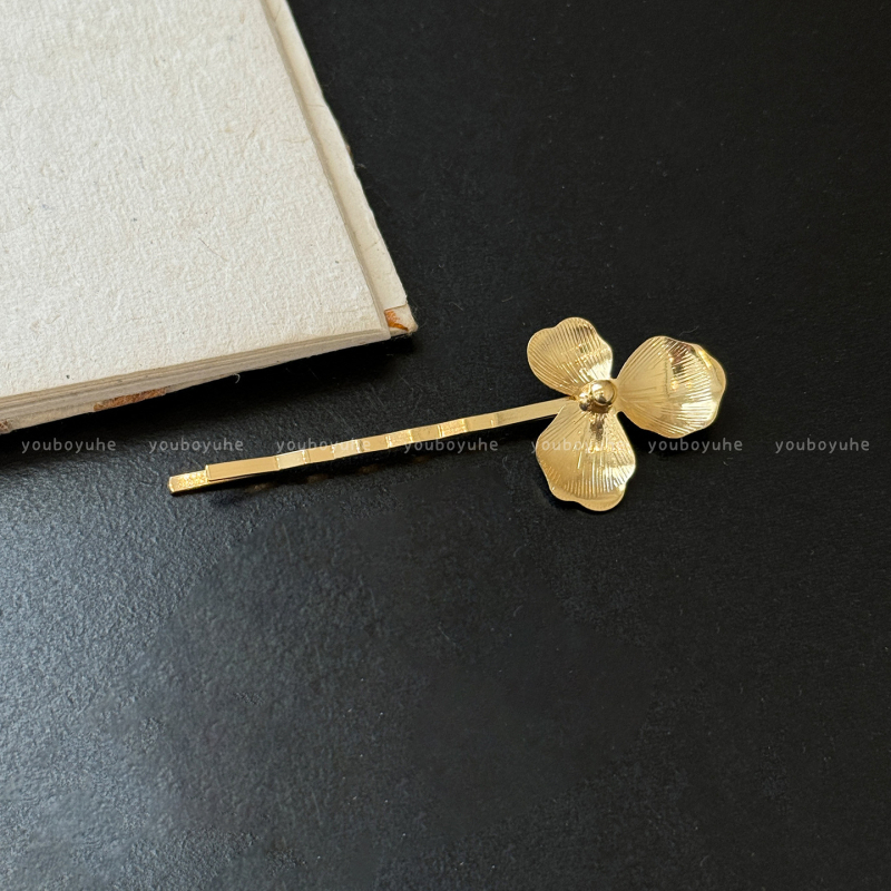 Κλιπ μαλλιών με λουλούδι από μαργαριτάρια για παιδιά – αξεσουάρ κεφαλής, Άνοιξη 2025