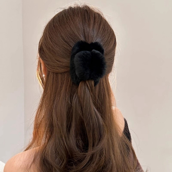 Κλιπ Μαλλιών Joseph βελούδινο, χειροποίητο, κορεατικό στυλ, φρέσκo και γλυκιά εμφάνιση, Χειμώνας 2023