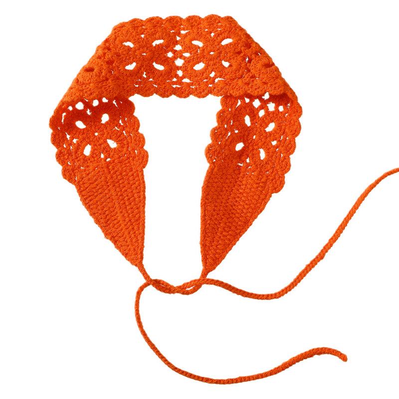 Πλεκτή κορδέλα μαλλιών με λουλούδι και γεωμετρικό σχέδιο, ανεξάρτητη συσκευασία, κατάλληλη ως δώρο για γάμο ή εταιρικά δώρα