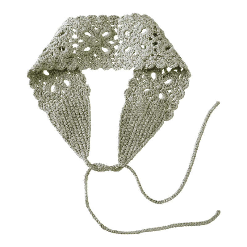 Πλεκτή κορδέλα μαλλιών με λουλούδι και γεωμετρικό σχέδιο, ανεξάρτητη συσκευασία, κατάλληλη ως δώρο για γάμο ή εταιρικά δώρα