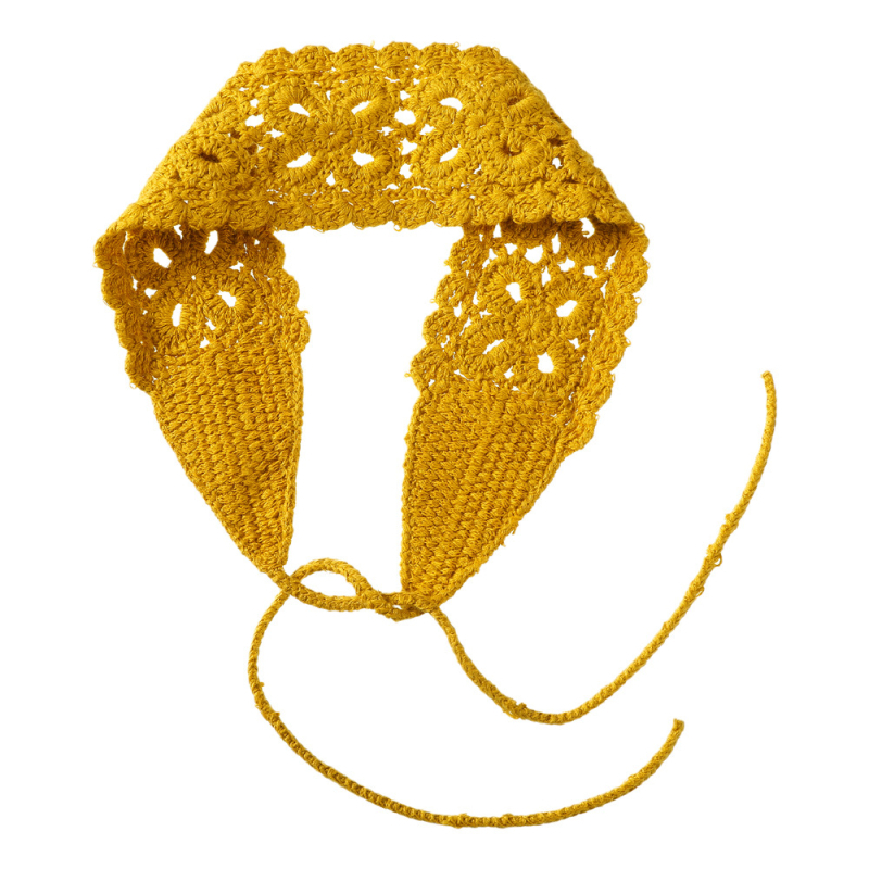 Πλεκτή κορδέλα μαλλιών με λουλούδι και γεωμετρικό σχέδιο, ανεξάρτητη συσκευασία, κατάλληλη ως δώρο για γάμο ή εταιρικά δώρα