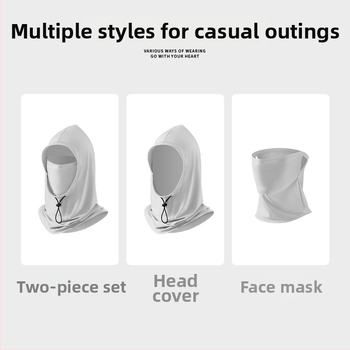 Unisex νάιλον μάσκα κουκούλα προστασίας από τον ήλιο για άνοιξη-καλοκαίρι