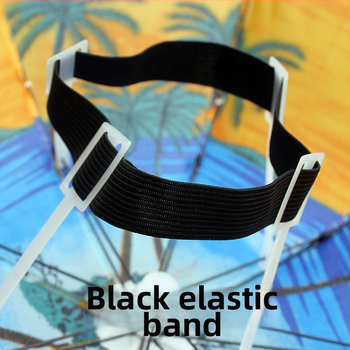 Καπέλο ομπρέλας από πολυεστέρα 170T, 8 μεταλλικοί βραχίονες, χειροκίνητο άνοιγμα, εκτύπωση λογότυπου, δυνατότητα προσαρμογής