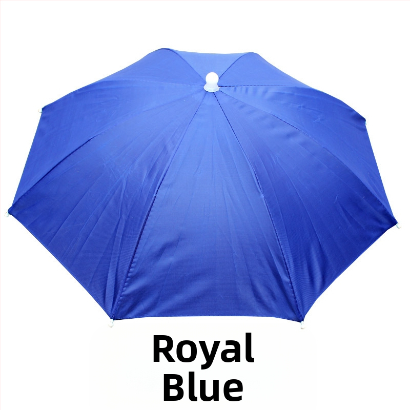 Καπέλο ομπρέλας από πολυεστέρα 170T, 8 μεταλλικοί βραχίονες, χειροκίνητο άνοιγμα, εκτύπωση λογότυπου, δυνατότητα προσαρμογής