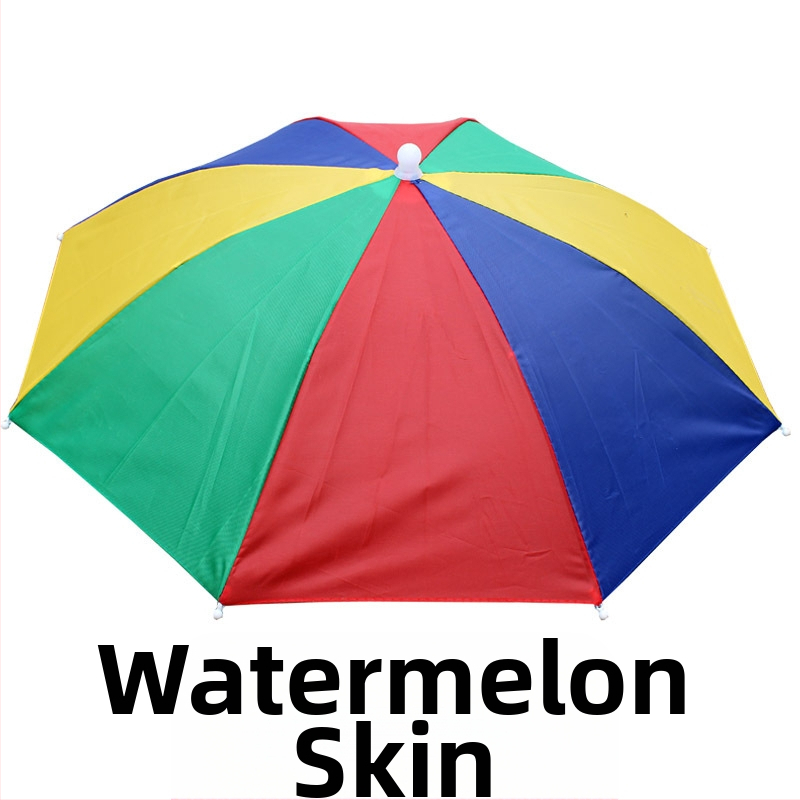 Καπέλο ομπρέλας από πολυεστέρα 170T, 8 μεταλλικοί βραχίονες, χειροκίνητο άνοιγμα, εκτύπωση λογότυπου, δυνατότητα προσαρμογής