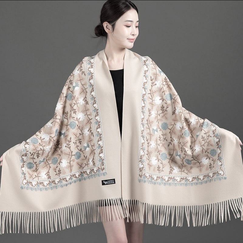 Šal od imitacijskog kašmira, warp knitting tkanje, topao za zimu, podrijetlo Yiwu