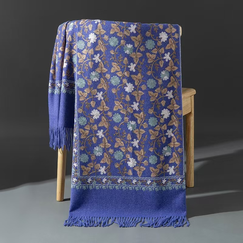 Šal od imitacijskog kašmira, warp knitting tkanje, topao za zimu, podrijetlo Yiwu