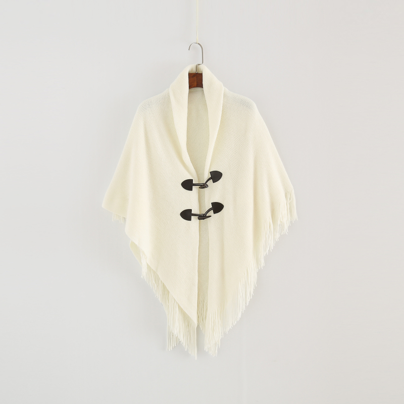Cardigan cu glugă și nasturi; material acrilic/vată sintetică; țesătură jacquard; model monocrom