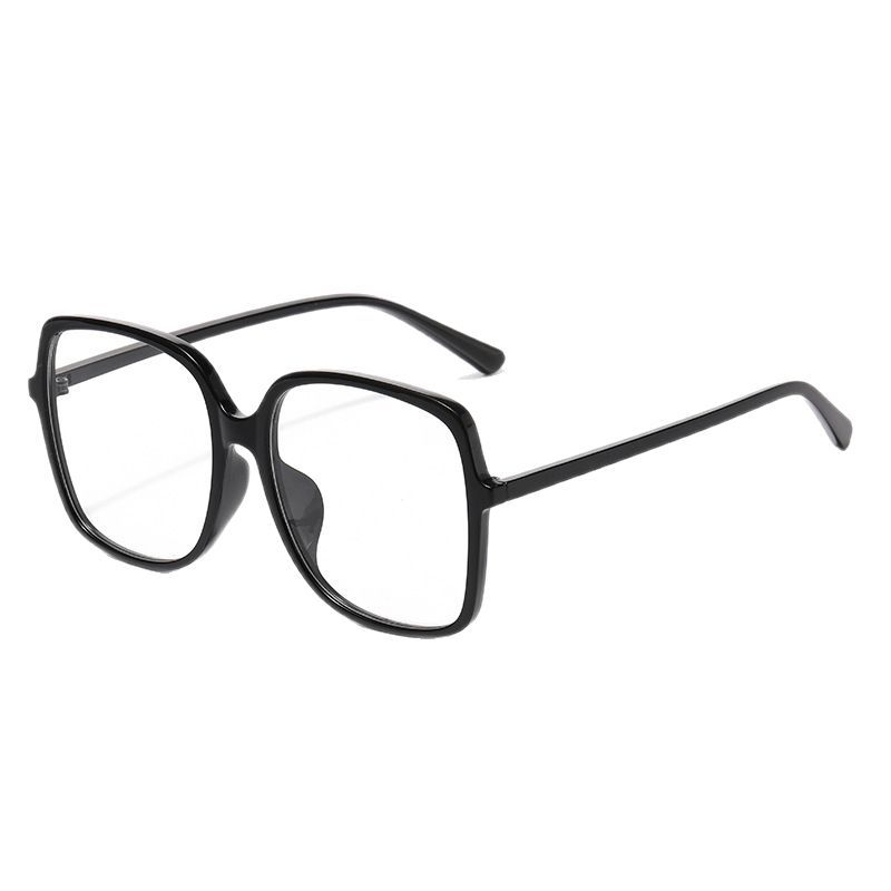 Очила без диоптър с пълна рамка, PC рамка, анти синя светлина, ретро стил, зима 2024