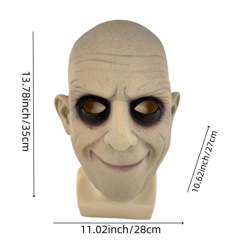 Λατέξ μάσκα Halloween – Διασκεδαστική μυστηριώδης μάσκα θείου τέρας με χαρακτήρα
