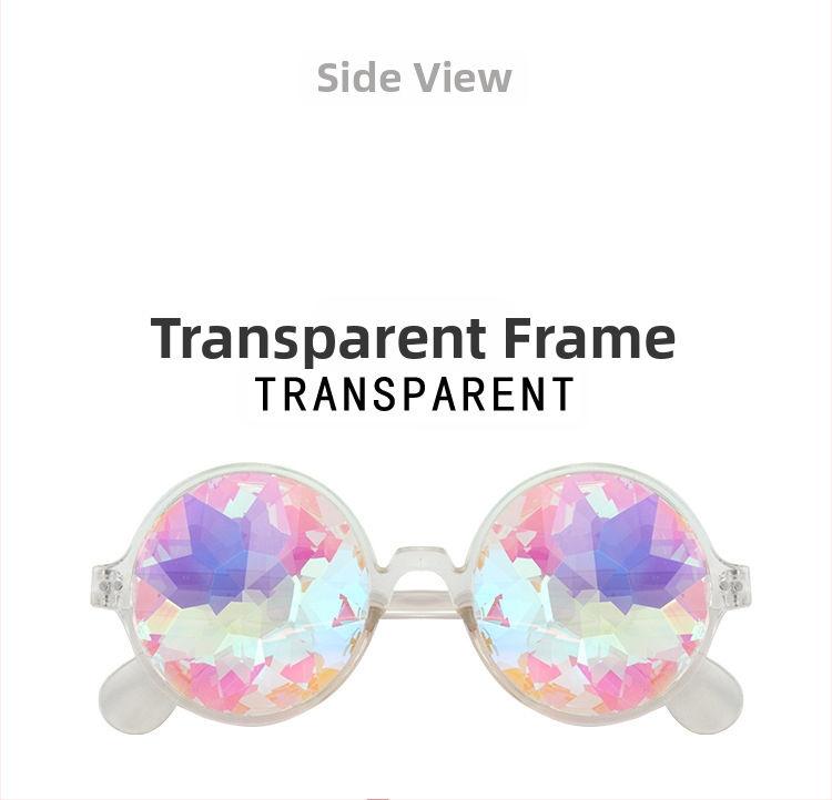 Kaleidoscope 01 Γυαλιά Ηλίου με Μωσαϊκό από Πρίσματα, Ολόκληρο Πλαίσιο, Unisex, Υλικό PC